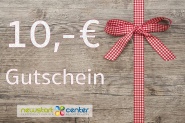 Gift voucher for shopping in the NEWSTARTCENTER € 10,- 