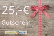 Gift voucher for shopping in the NEWSTARTCENTER € 25,- 